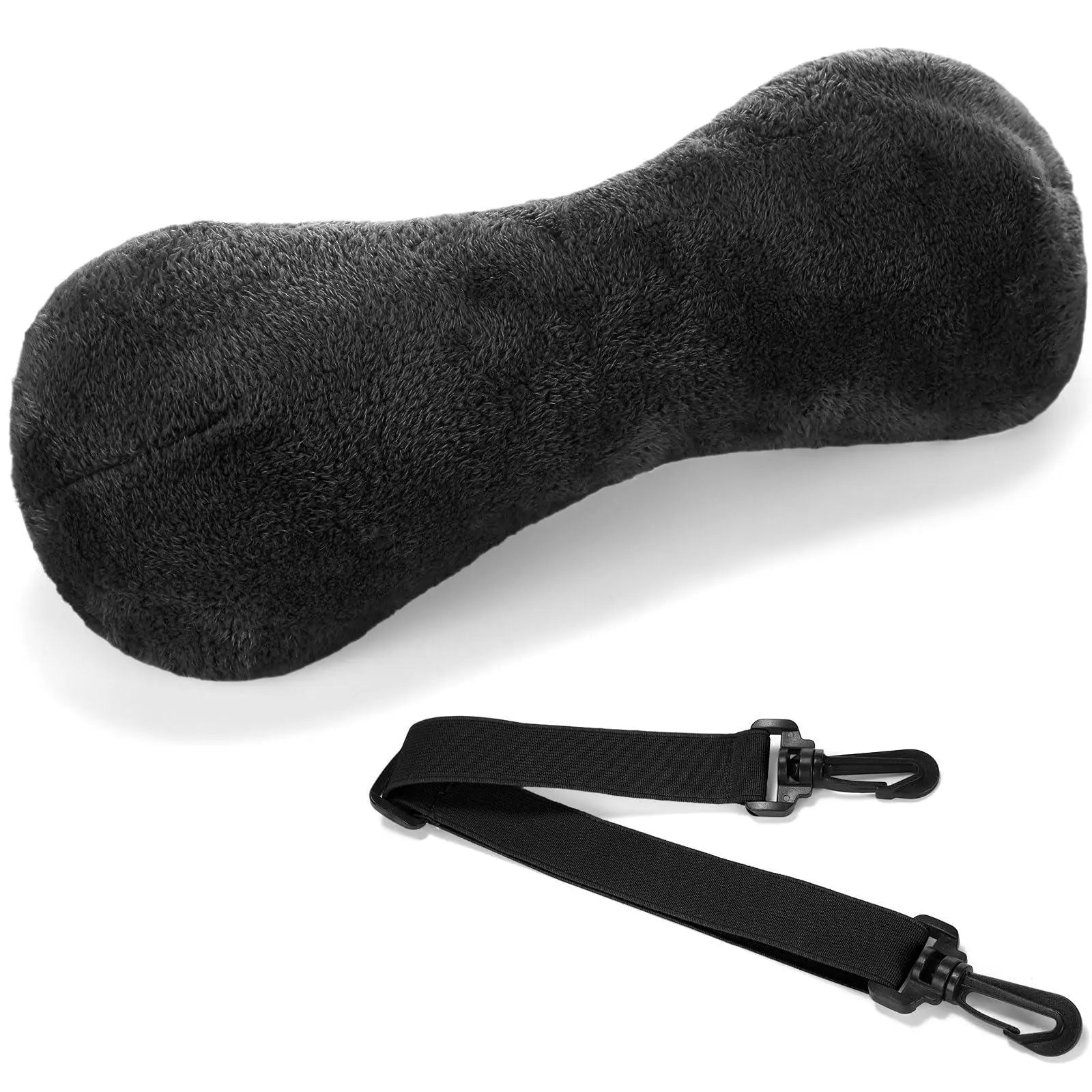 Sherpa Fleece Headrest Bed Pillow