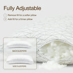 Adjustable Shredded Memory Foam Pillow