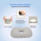 Adjustable Ear Support Bed Pillow