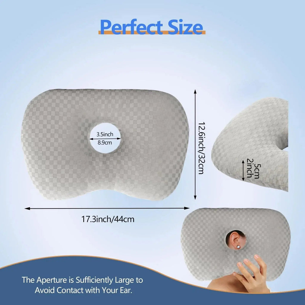 Adjustable Ear Support Bed Pillow