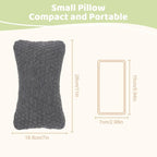 Cotton Travel Pillow 2 Pack