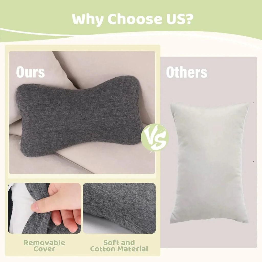 Cotton Travel Pillow 2 Pack