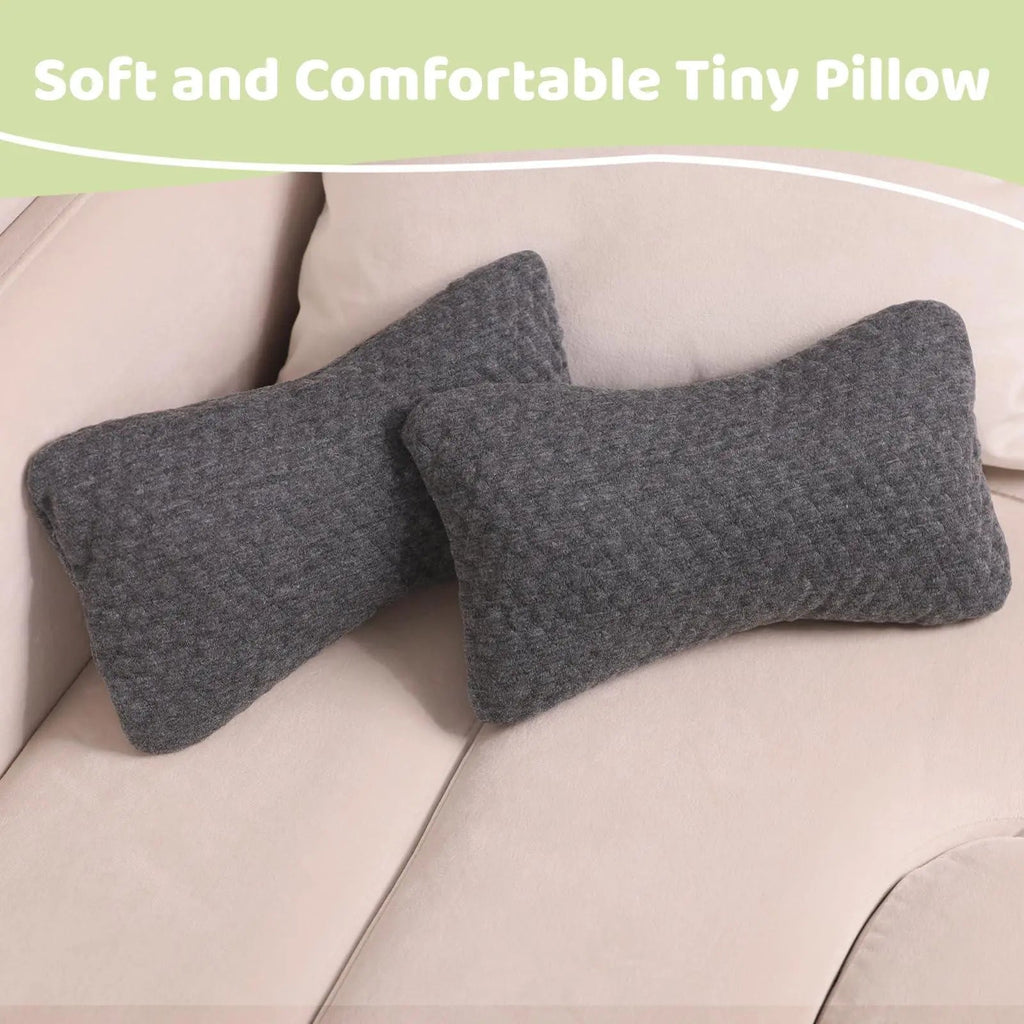 Cotton Travel Pillow 2 Pack