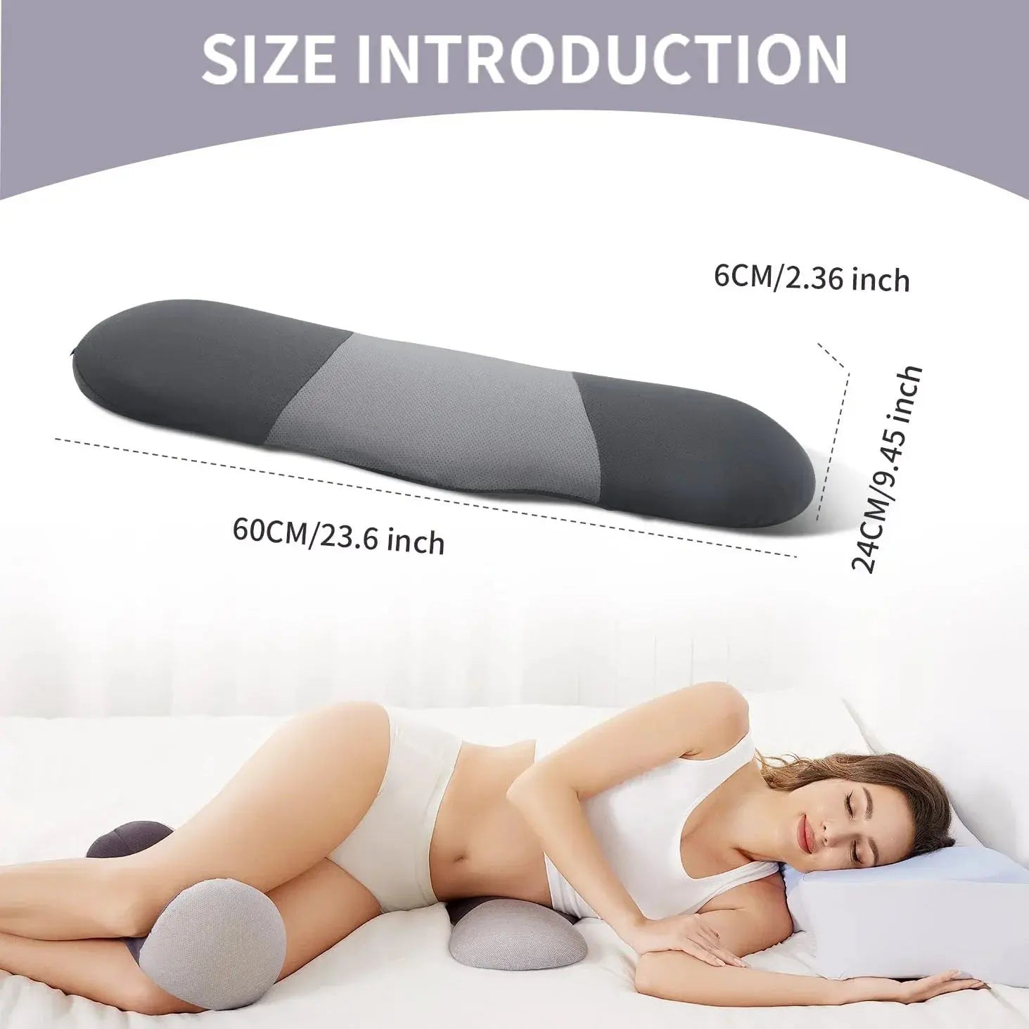 Lumbar Support Pillow for Sleeping