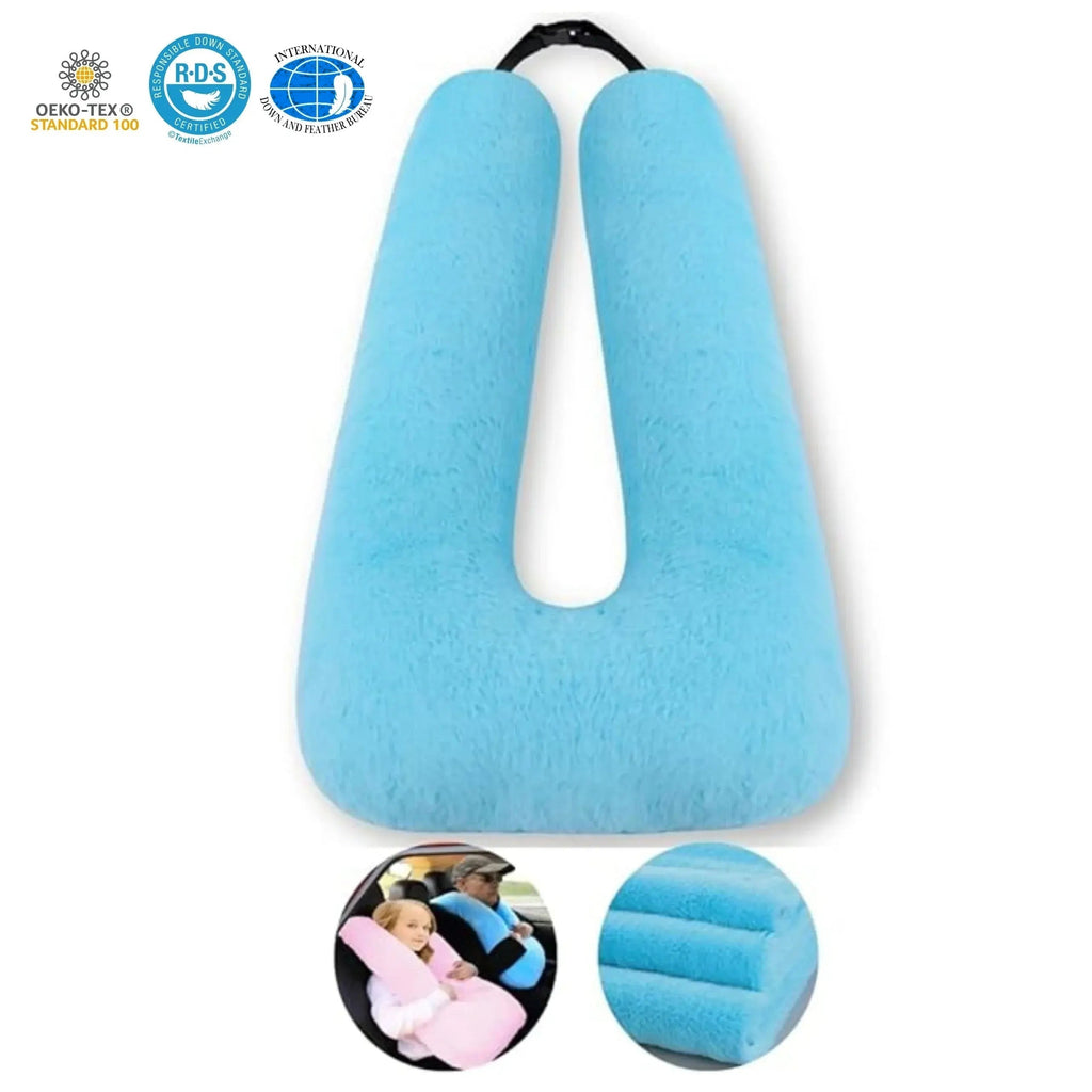 Compact Memory Foam Travel Pillow