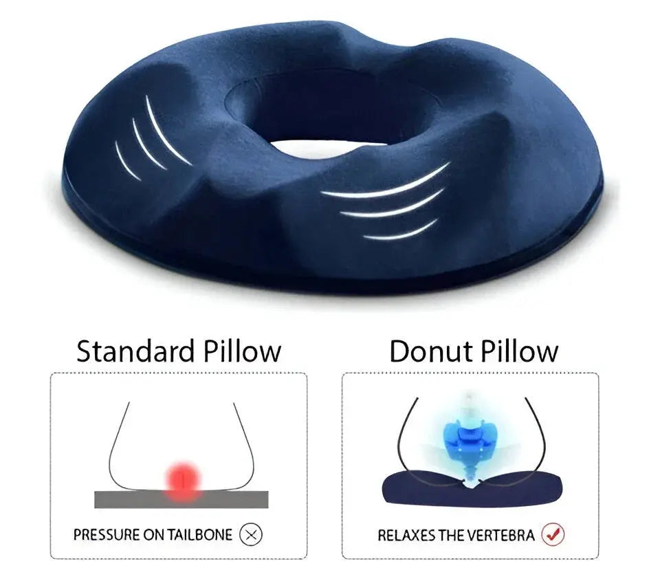 Memory Foam Donut Seat Cushion