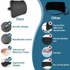 Lumbar Support Pillow for Car