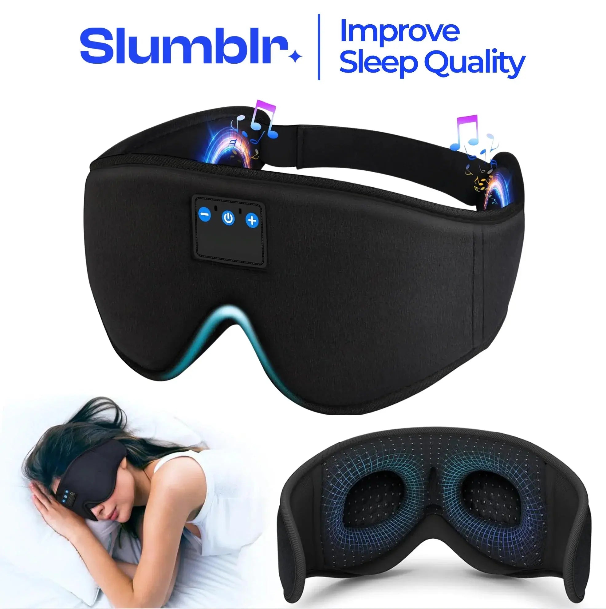 Bluetooth Headphone Sleep Eye Mask