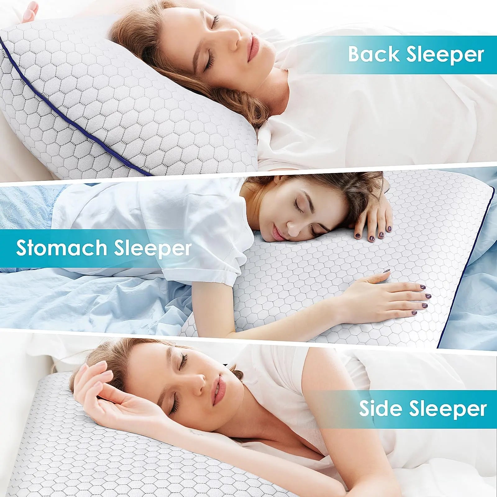 Ultra Thin Memory Foam Pillow
