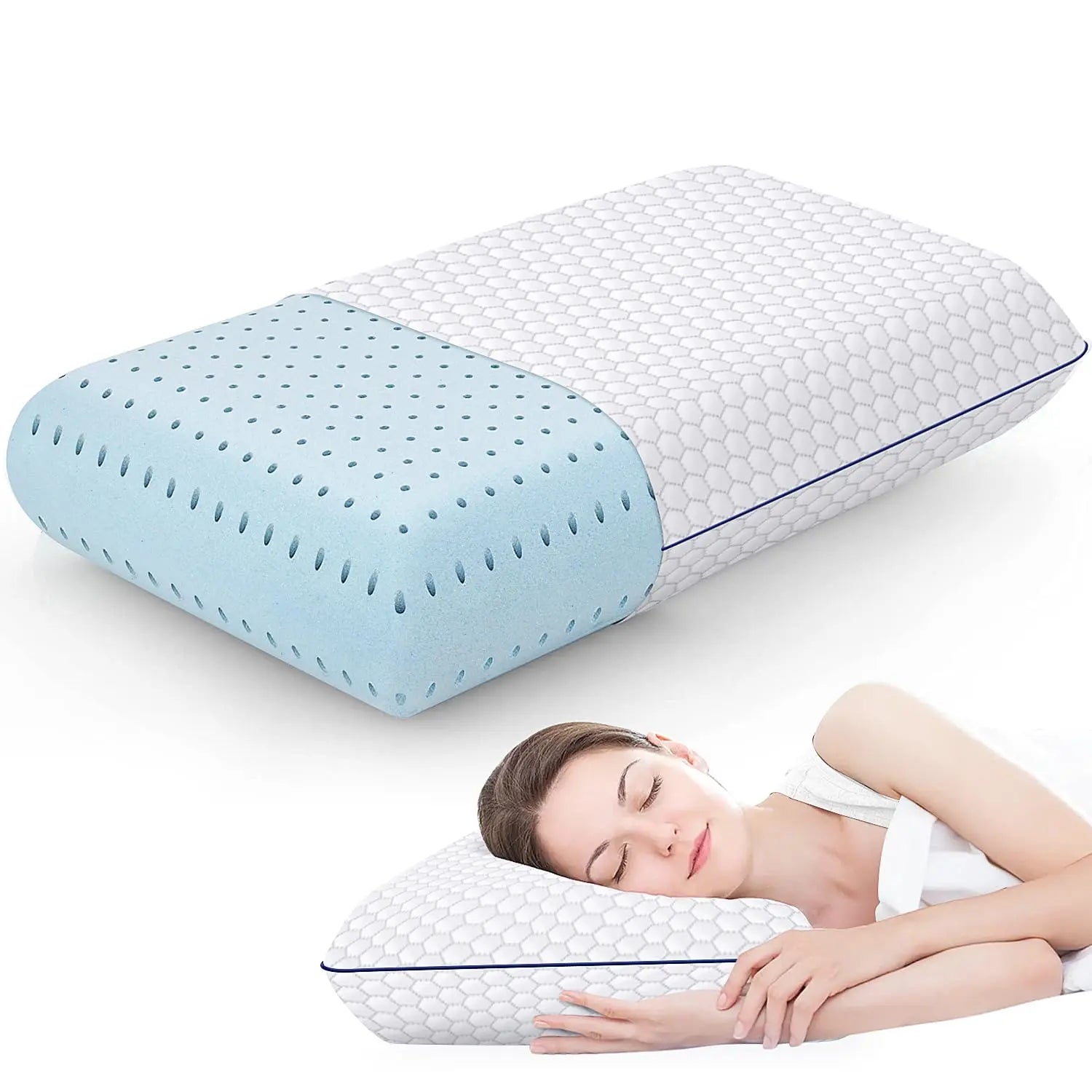 Ultra Thin Memory Foam Pillow