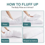 Long Polyester Body Pillow Insert