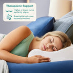 Dual Height Contour Pillow
