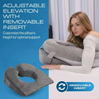 Dual Sided Face Down Pillow