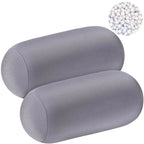 Microbead Roll Bed Pillow Set