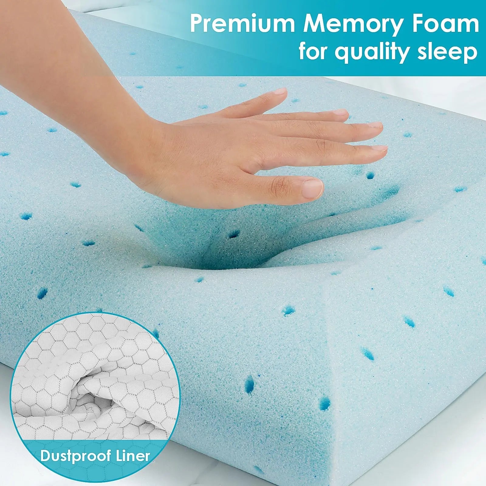 Ultra Thin Memory Foam Pillow