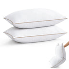 Goose Feather Down Pillow Set