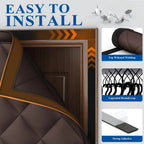 Insulated Magnetic Door Curtain