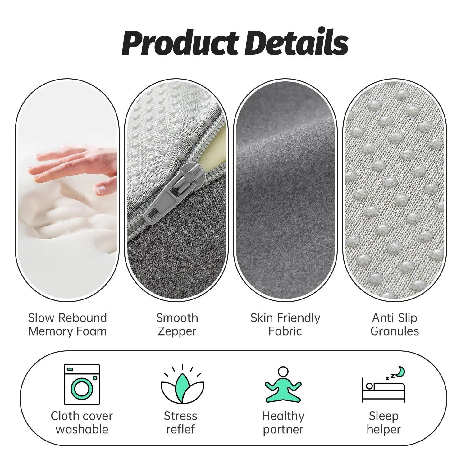 Ventilated Face Down Pillow