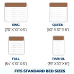 Mattress Gap Bed Wedge Pillow