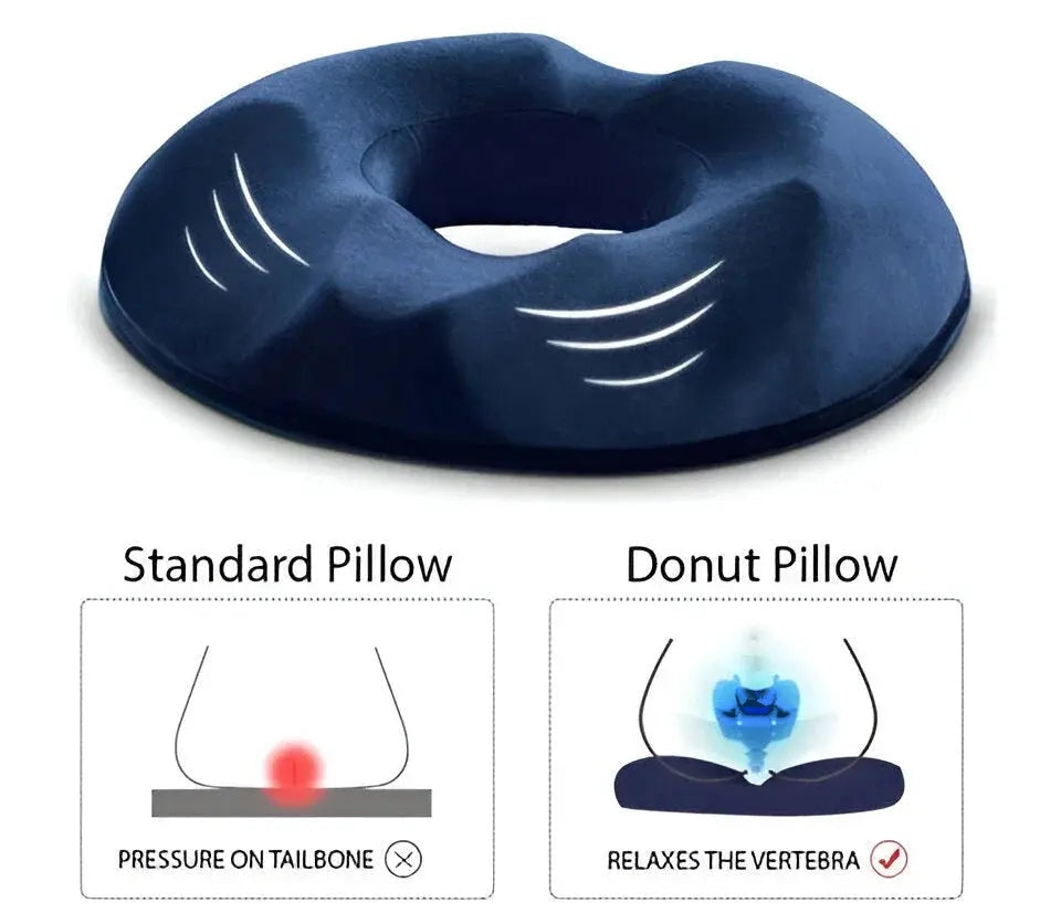Memory Foam Donut Seat Cushion