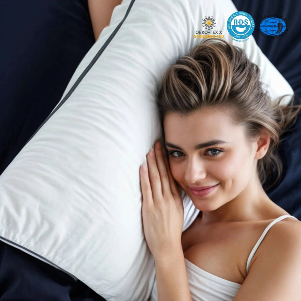 Mulberry Silk Filled Bed Pillow