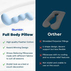 Memory Foam Full Body Pillow