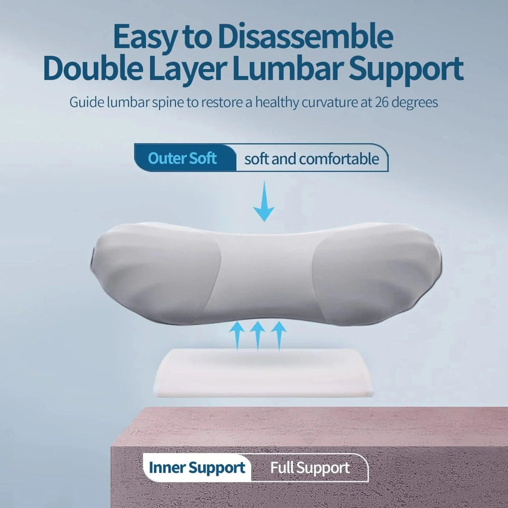 High Rebound Lumbar Support Pillow