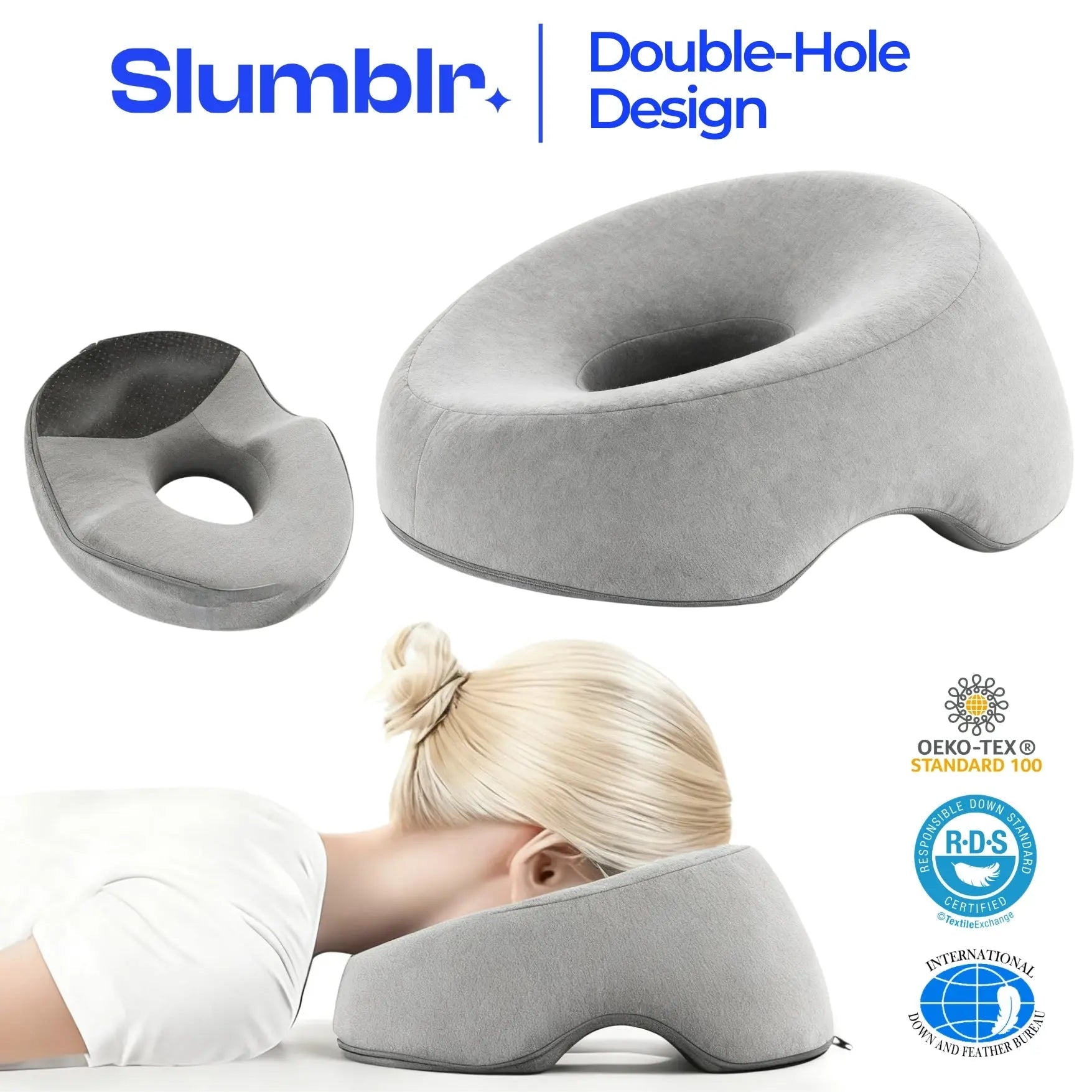 Adjustable Prone Pillow for Sleeping