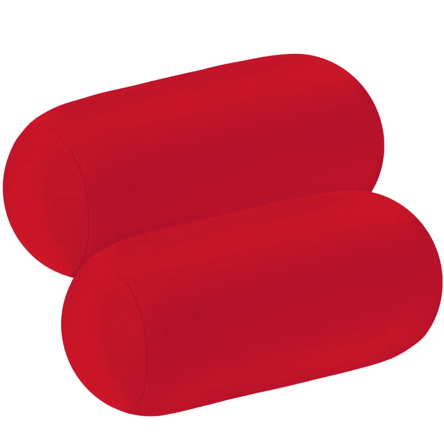 Microbead Roll Bed Pillow Set