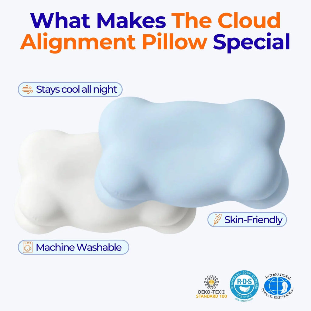 Dual Height Memory Foam Pillow