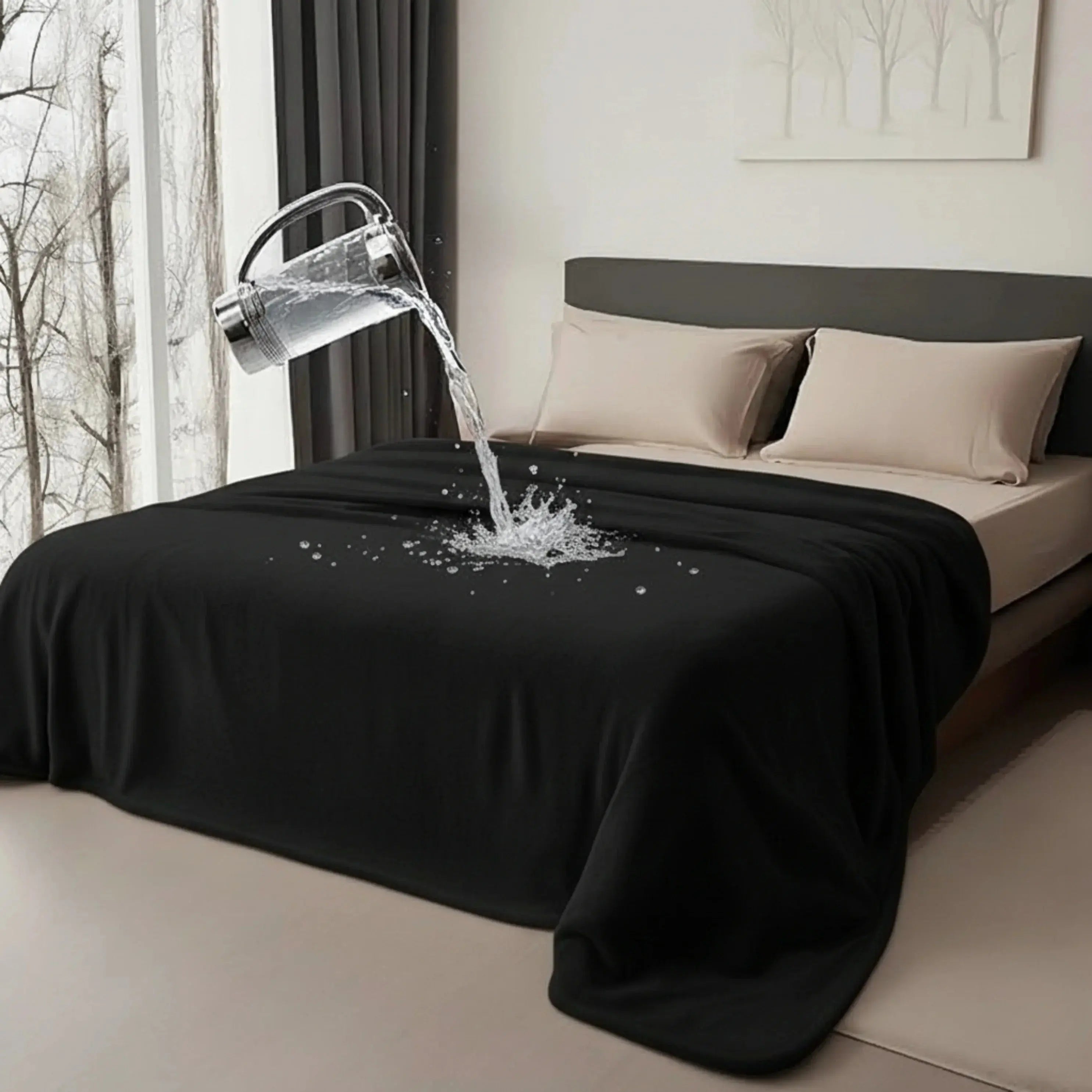 Waterproof Reversible Flannel Blanket