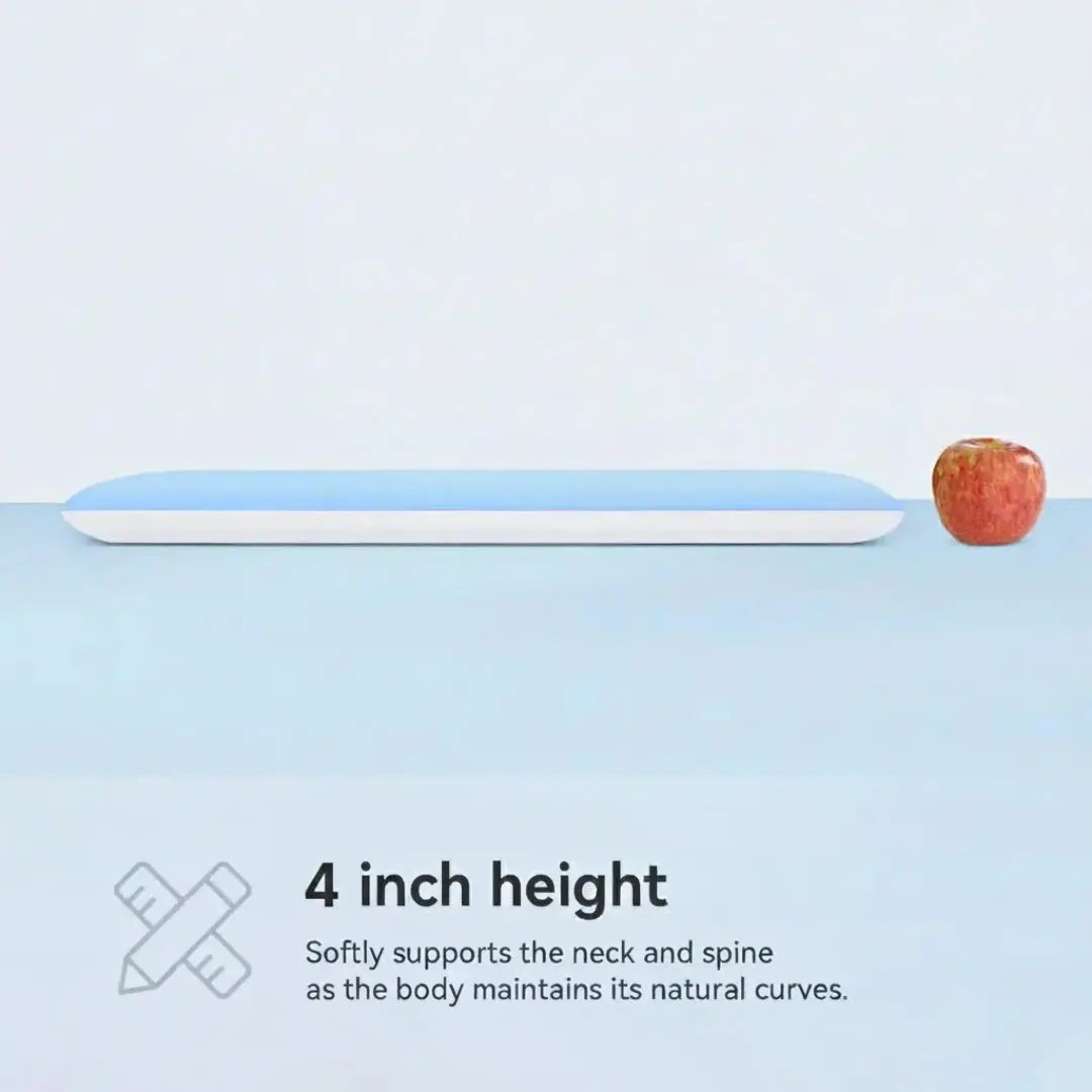 Slim Bamboo Memory Foam Pillow