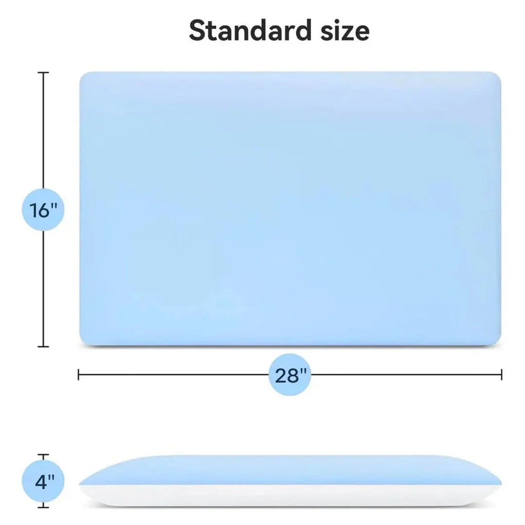 Slim Bamboo Memory Foam Pillow