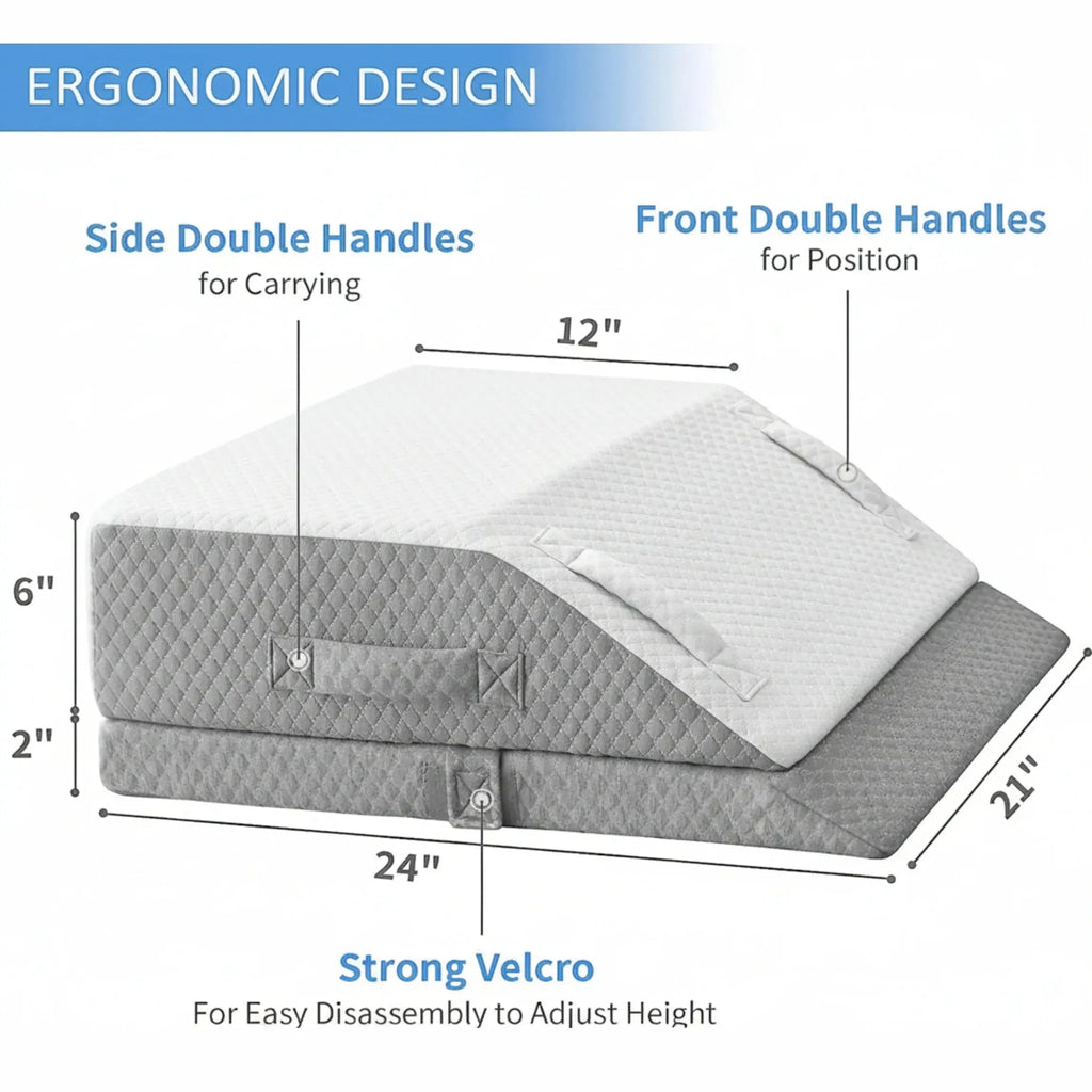 Adjustable Leg Elevation Pillow