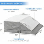 Adjustable Leg Elevation Pillow