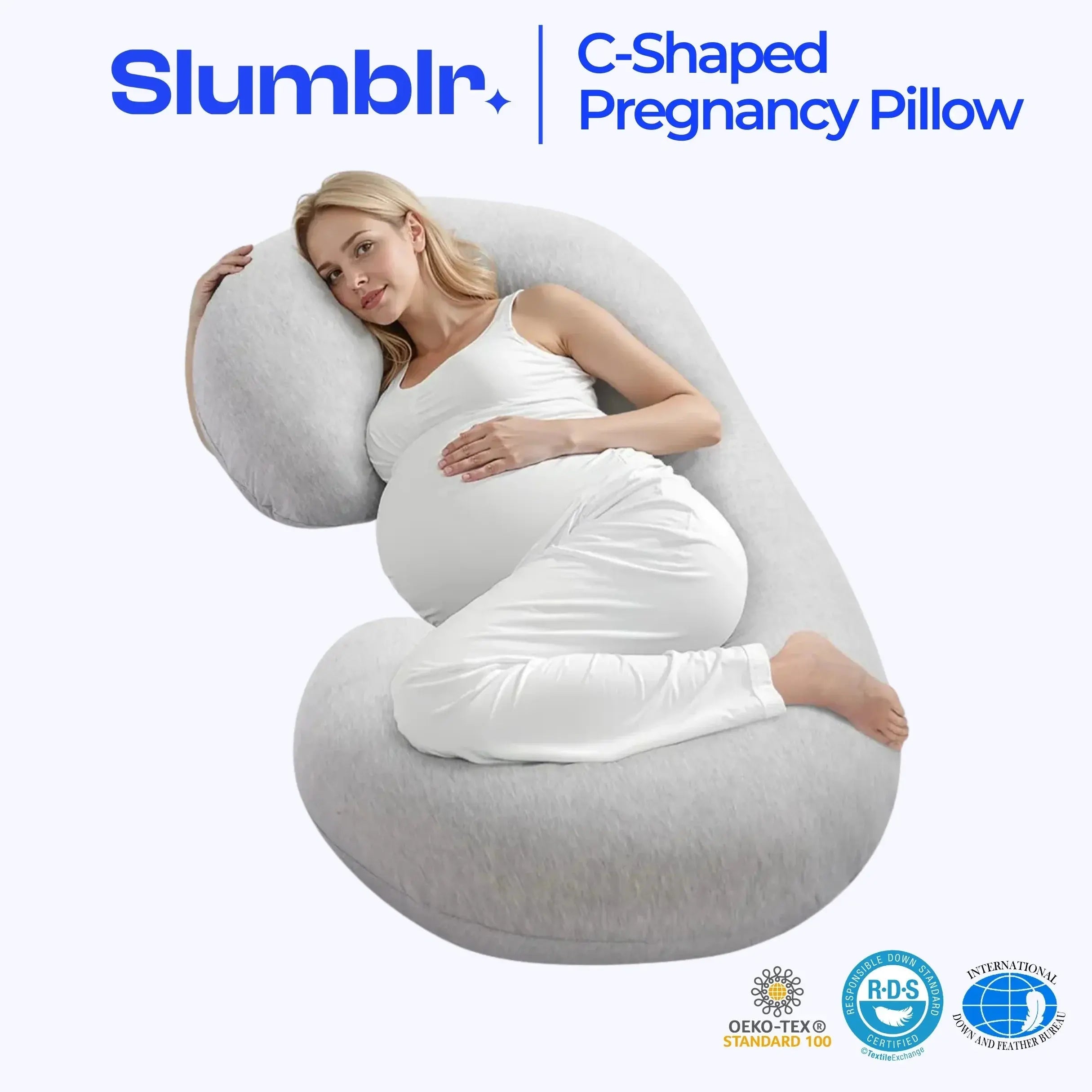 C Shaped Full Body Pillow