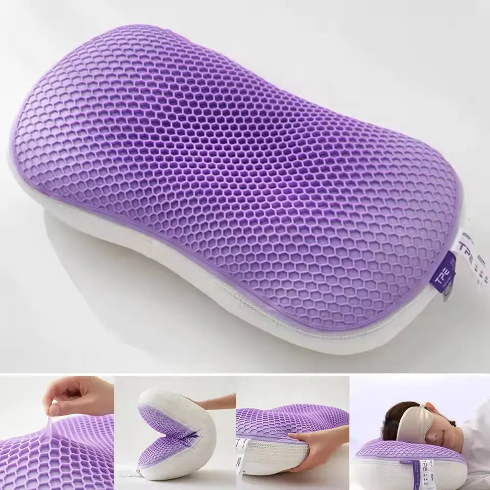 Plush Cat Shaped Bed Pillow