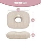 Round Cotton Ear Bed Pillow