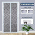 Insulated Magnetic Door Curtain