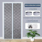 Insulated Magnetic Door Curtain