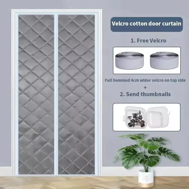 Insulated Magnetic Door Curtain