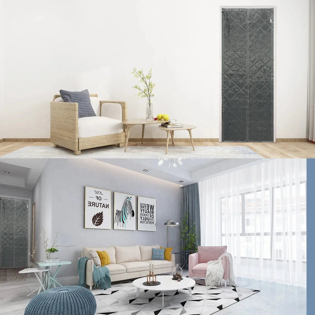 Insulated Magnetic Door Curtain