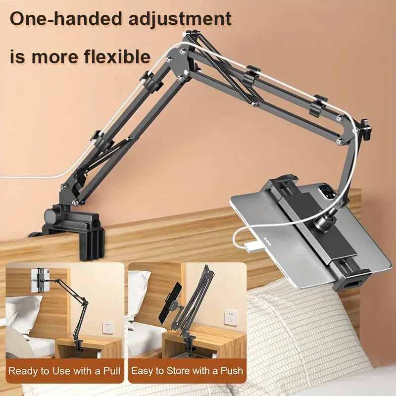 Adjustable Long Arm Tablet Holder