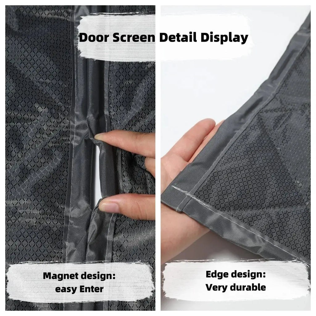 Insulated Magnetic Door Curtain
