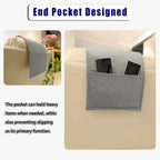 Velvet Headrest Bed Pillow