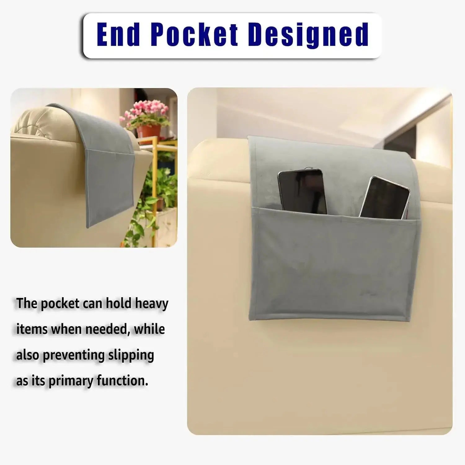 Velvet Headrest Bed Pillow