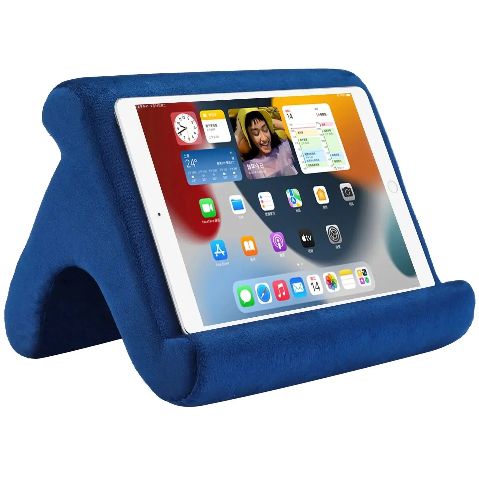 Cushion Tablet Stand for Bed