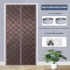 Insulated Magnetic Door Curtain