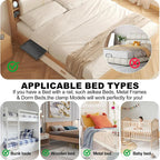 Clip On Dorm Bedside Shelf