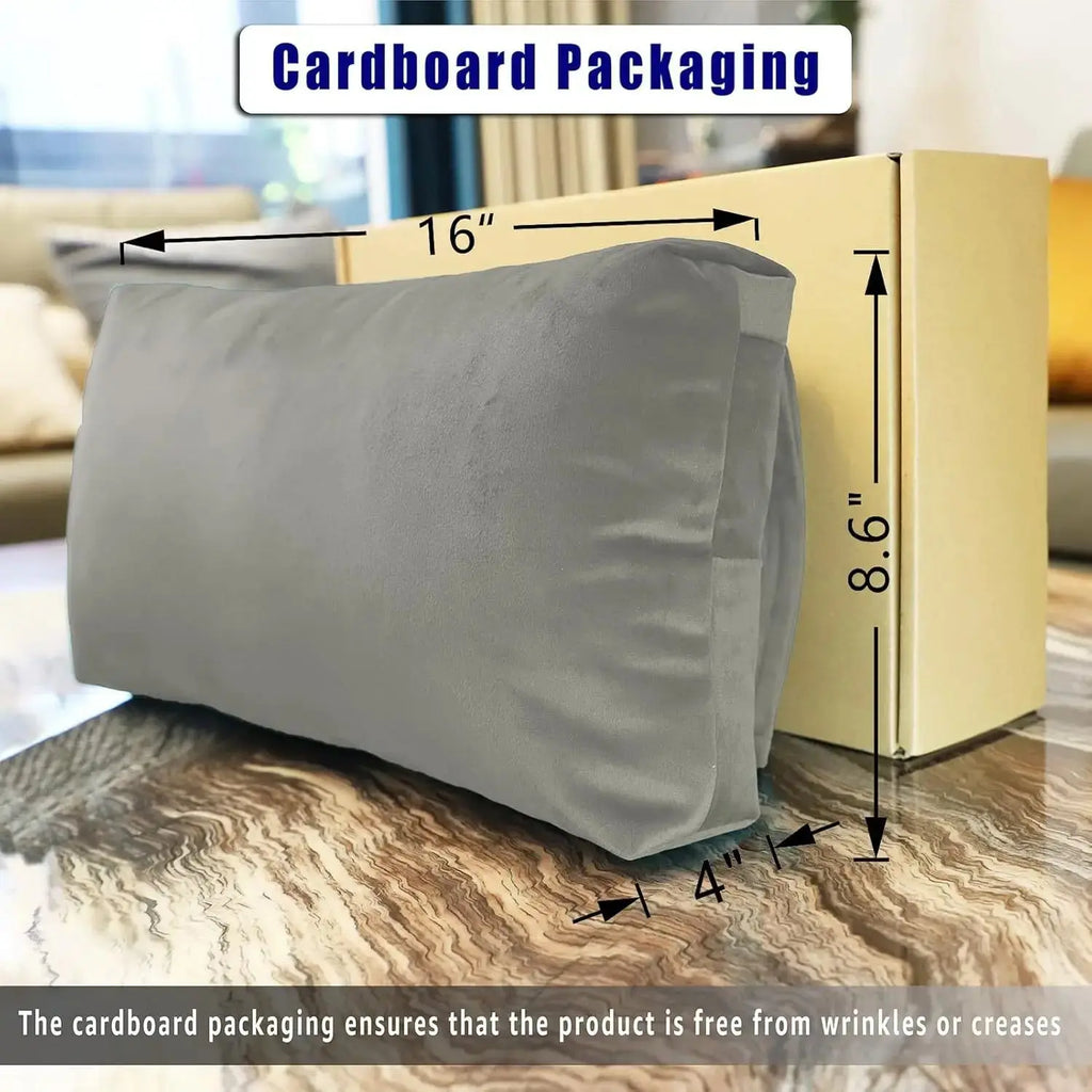 Velvet Headrest Bed Pillow